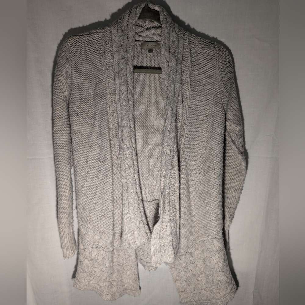 The Limited Scandal Edition Oatmeal Cardigan, XS